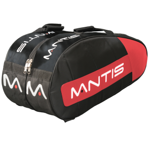 MANTIS 6 Racket thermo - Black/Red - Independent tennis shop All Things Tennis