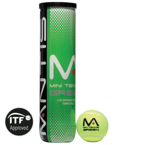 MANTIS Stage 1 Tennis Balls - Tube - Coach - Independent tennis shop All Things Tennis
