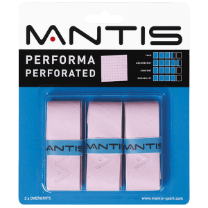 MANTIS Performa Perforated Overgrip - Pack of 3 - Independent tennis shop All Things Tennis