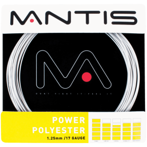 MANTIS Power Polyester String - Set (12m) - Independent tennis shop All Things Tennis