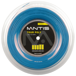 MANTIS Tour Polyester String 17 gauge - Reel (200m) - Independent tennis shop All Things Tennis