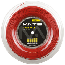 Load image into Gallery viewer, MANTIS Tour Polyester String 17 gauge - Reel (200m) - Independent tennis shop All Things Tennis
