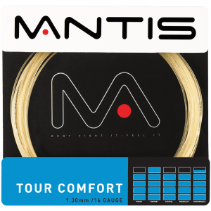 MANTIS Tour Comfort String 16G - Set (12m) - Coach - Independent tennis shop All Things Tennis