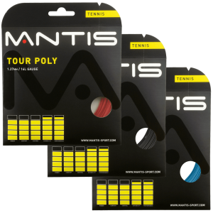 MANTIS Tour Polyester String 17G - Set (12m) - Coach - Independent tennis shop All Things Tennis