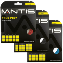 Load image into Gallery viewer, MANTIS Tour Polyester String 16L - Set (12m) - Coach - Independent tennis shop All Things Tennis
