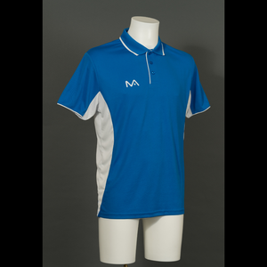 MANTIS Panel Polo Shirt - Blue/White